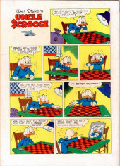 Verso de Four Color Comics (2e série - Dell - 1942) -456- Walt Disney's Uncle Scrooge - Back to the Klondike