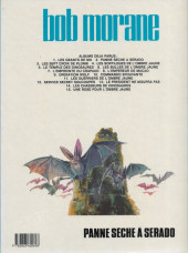 Verso de Bob Morane 03 (Lombard) -21b1985- Panne sèche à Serado