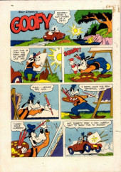 Verso de Four Color Comics (2e série - Dell - 1942) -468- Walt Disney's Goofy