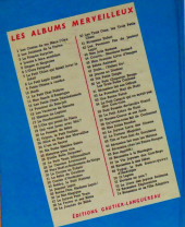 Verso de Les albums merveilleux (Gautier-Languereau) -66- Bécassine à la montagne