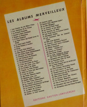 Verso de Les albums merveilleux (Gautier-Languereau) -64- Becassine chez les Peaux-Rouges