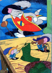 Verso de Four Color Comics (2e série - Dell - 1942) -475- M.G.M.'s the Two Mouseketeers