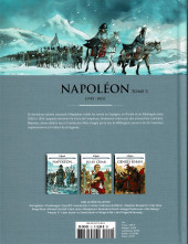 Verso de Les grands Personnages de l'Histoire en bandes dessinées -10- Napoléon - Tome 2