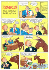 Verso de Four Color Comics (2e série - Dell - 1942) -501- Francis, the Famous Talking Mule