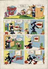 Verso de Four Color Comics (2e série - Dell - 1942) -504- Krazy Kat