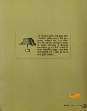 Verso de Les aventures de Napoléon