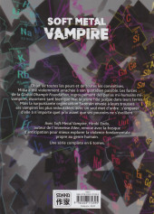Verso de Soft Metal Vampire -2- Tome 2