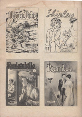 Verso de Kris le shérif (puis Kriss) (Aventures et Voyages) -58- Le train postal 440