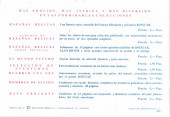 Verso de Hazañas bélicas (Vol.03 - 1950) -233Extra- La fuerza del débil
