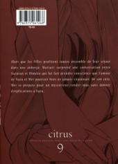 Verso de Citrus -9- Volume 9