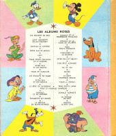 Verso de Les albums Roses (Hachette) -12a1964- Bongo le petit ours