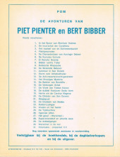 Verso de Piet Pienter en Bert Bibber -21a76- Straalgoud