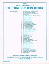 Verso de Piet Pienter en Bert Bibber -24a84- Invasie uit het heelal