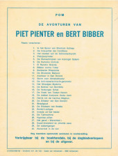 Verso de Piet Pienter en Bert Bibber -31a75- Polarisatie-preparaat xx