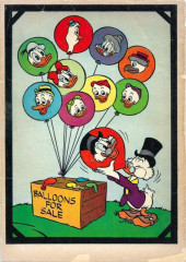 Verso de Four Color Comics (2e série - Dell - 1942) -560- Walt Disney's Duck Album