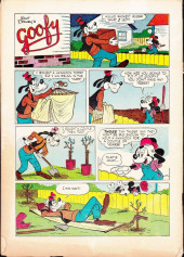 Verso de Four Color Comics (2e série - Dell - 1942) -562- Walt Disney's Goofy