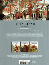 Verso de Les grands Personnages de l'Histoire en bandes dessinées -11- Jules César