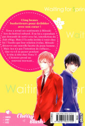 Verso de Waiting for spring -8- Tome 8