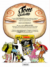 Verso de Tom Skelette -1- Le monstrueux royaume des morts