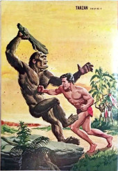 Verso de Tarzan of the Apes (1962) -135- In the Lost Land, Tarzan is Attacked by the Near-Human Torodon!