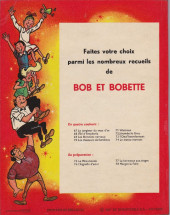 Verso de Bob et Bobette (3e Série Rouge) -78'- Margot la folle