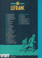 Verso de Lefranc - La Collection (Hachette) -21- Le châtiment