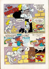 Verso de Four Color Comics (2e série - Dell - 1942) -603- M.G.M's the Two Mouseketeers