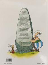 Verso de Astérix (Hachette) -20a2002- Astérix en Corse