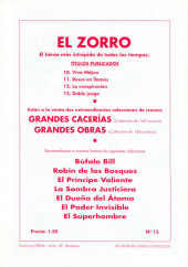Verso de Zorro (El) -13- Doble juego