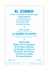 Verso de Zorro (El) -20- Caidos en la trampa