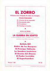 Verso de Zorro (El) -24- El peligro al acecho