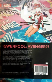 Verso de The unbelievable Gwenpool (Marvel - 2016) -INT05- Lost in the Plot
