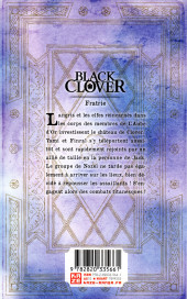 Verso de Black Clover -19- Fratrie