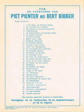 Verso de Piet Pienter en Bert Bibber -23a80- Bulderlachgas