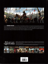 Verso de Ils ont fait l'histoire (France Loisirs) -12- Gensis Khan