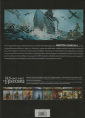 Verso de Ils ont fait l'histoire (France Loisirs) -14- Churchill