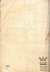 Verso de X-13 agent secret (Impéria) -Rec30- Collection reliée N°29 (du n°233 au n°240