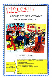 Verso de Betty et Moi (Éditions Héritage) -1- Viva bellissima