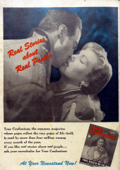 Verso de Exciting Romances (1949) -1- The Dishonest Heart - My Jealous Sin - Careless