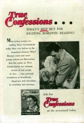 Verso de Exciting Romances (1949) -6- In the Name of Love - The Fraud - Borrowed Moment