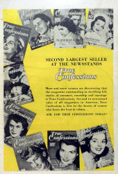Verso de Exciting Romances (1949) -11- Happiness-Lost and Found - Valley of No Return - A Lesson For My Heart