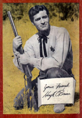 Verso de Hugh O'Brian Famous Marshall - Wyatt Earp (Dell - 1958) -5- Gun Wild Fever
