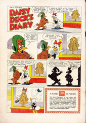 Verso de Four Color Comics (2e série - Dell - 1942) -659- Walt Disney's Daisy Duck's Diary