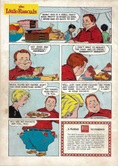 Verso de Four Color Comics (2e série - Dell - 1942) -674- The Little Rascals