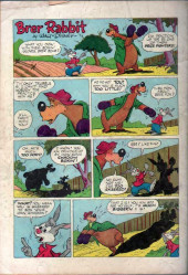 Verso de Four Color Comics (2e série - Dell - 1942) -693- Walt Disney's Song of the South featuring Brer Rabbit