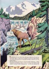 Verso de Four Color Comics (2e série - Dell - 1942) -700- Walt Disney's Water Birds and the Olympic Elk - True-Life Adventure Features