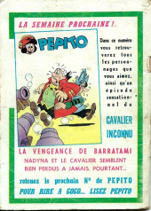 Verso de Pepito (1re Série - SAGE) -166- Les cannibales des marais rouges