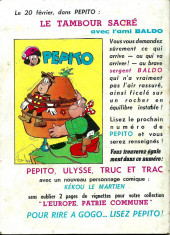 Verso de Pepito (1re Série - SAGE) -176- L'oignon fait la force