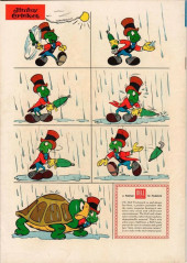 Verso de Four Color Comics (2e série - Dell - 1942) -701- Walt Disney's Jiminy Cricket