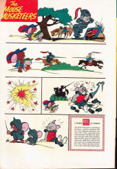 Verso de Four Color Comics (2e série - Dell - 1942) -711- M.G.M.'s Mouse Musketeers